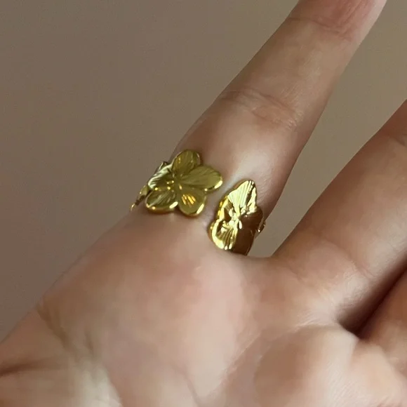 🌸 NEW Flower Open Ring 🌸 - Picture 8 of 15